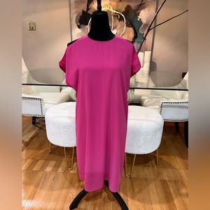 2:$20 … NWT … pink dress… knee length… shoulder out